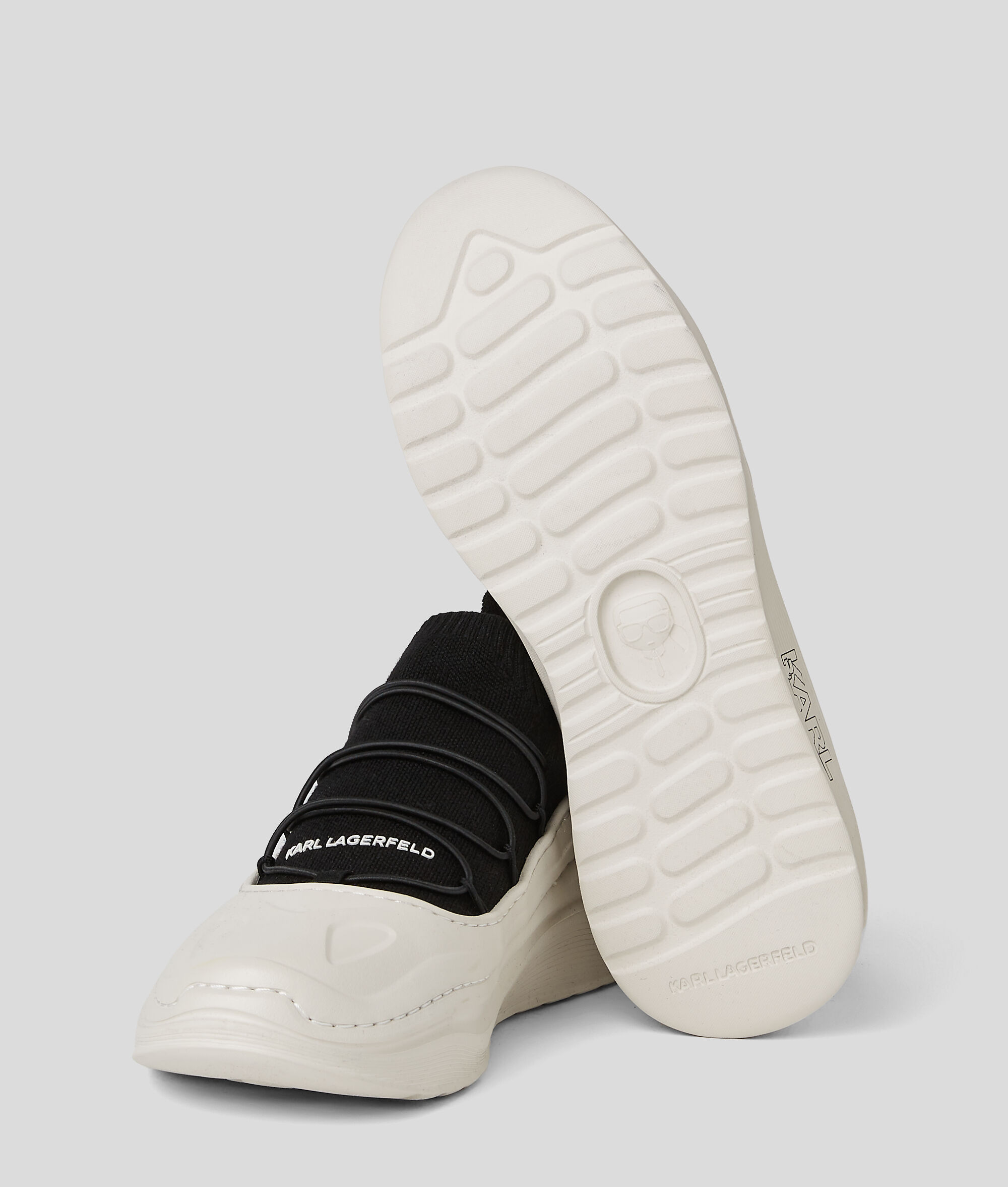 Basket-chaussette en maille Chase