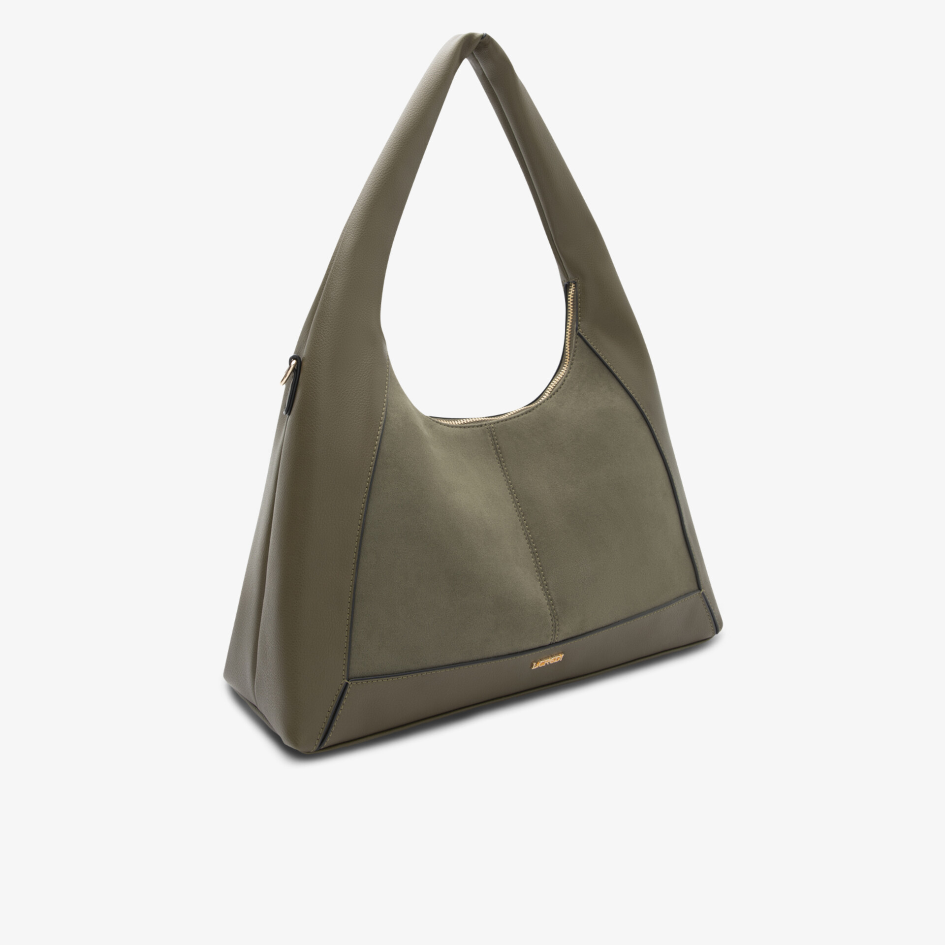L.CREDI Damen Handtasche beige
