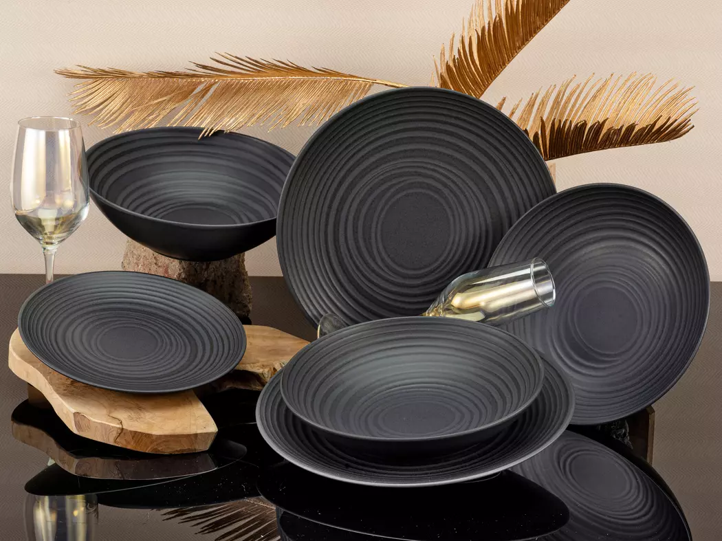 Tafelservice Lava Stone 12tlg.
