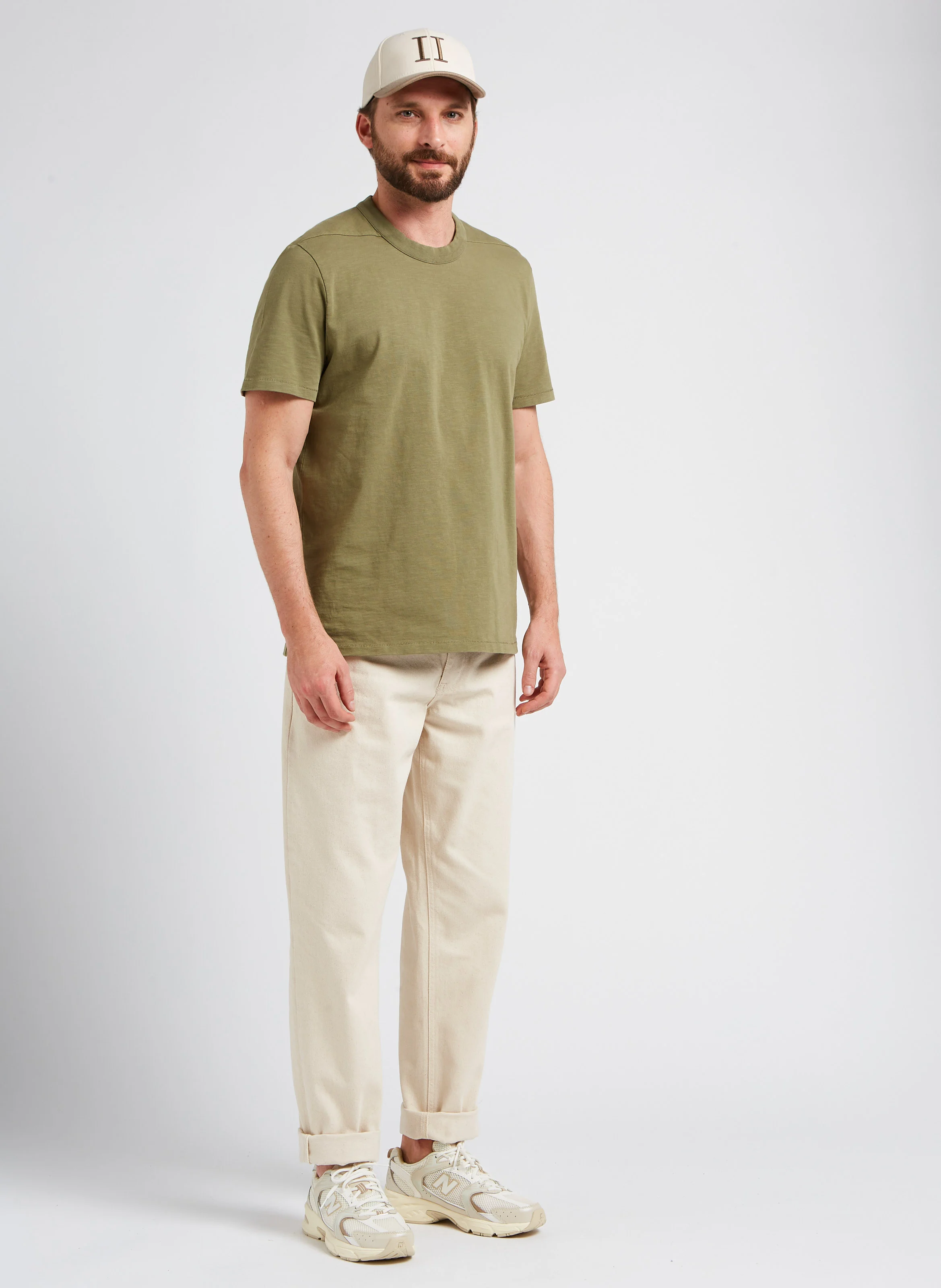 530 - Baskets basses en mesh | Beige