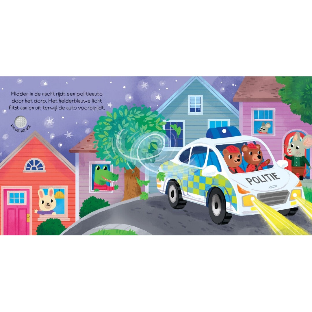 Uitg. usborne licht- en geluidboek hulpdiensten