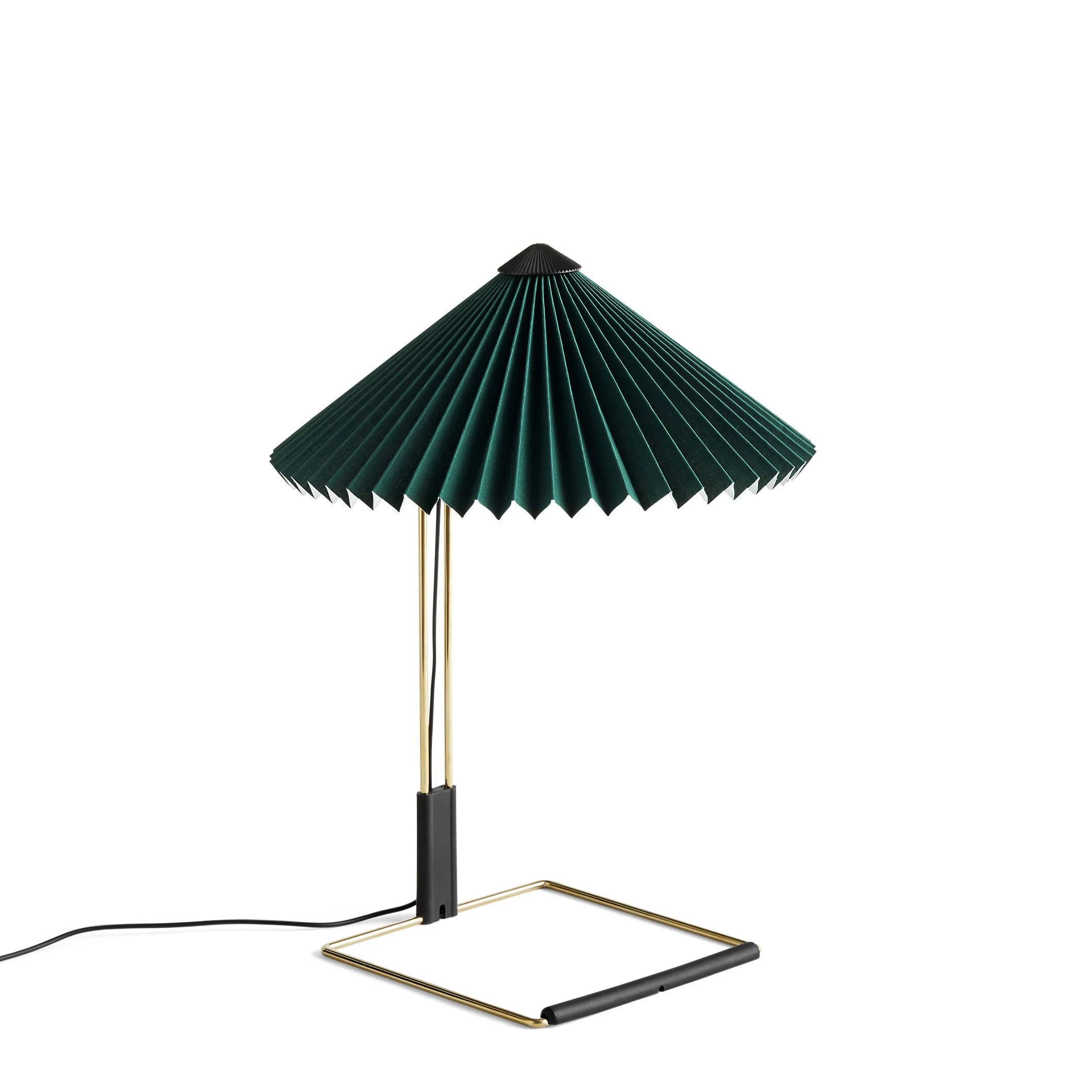 MATIN SMALL LED - Lampe de table tissu | Vert