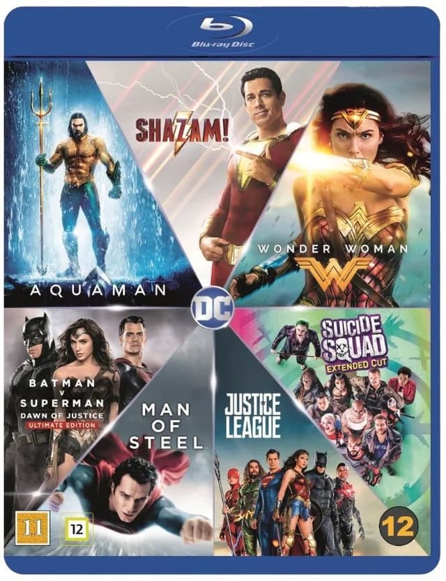 DC COMICS 7-FILM COLLECTION (Blu-Ray)