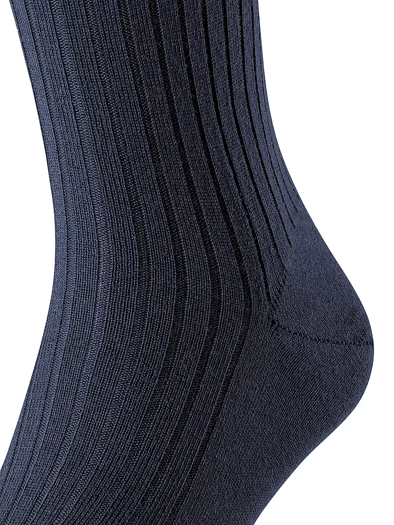 FALKE Kniestrümpfe BRISTOL dark navy blau