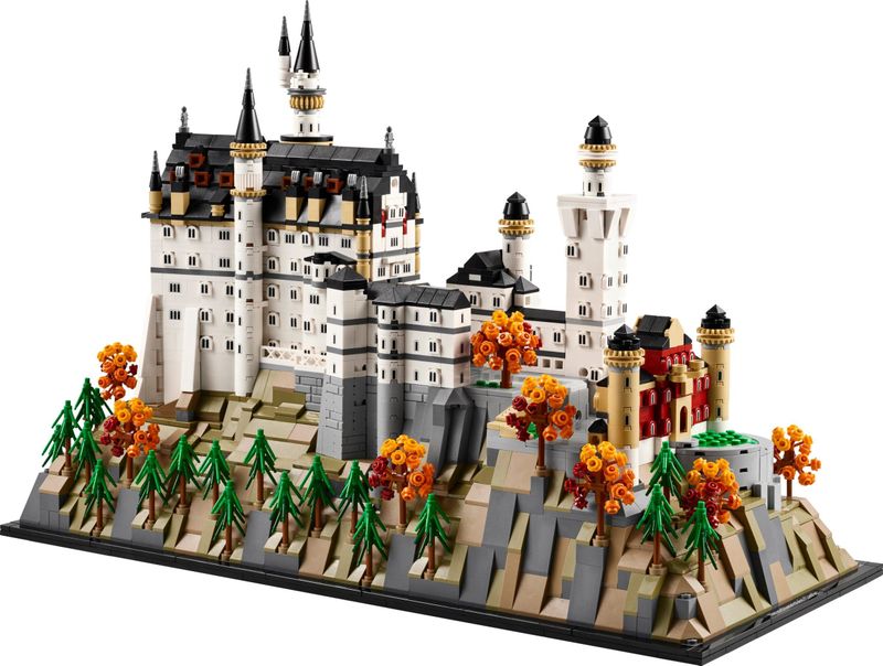 Lego - Architecture - Bouwspel - Neuschwanstein Kasteel - 3455 Onderdelen