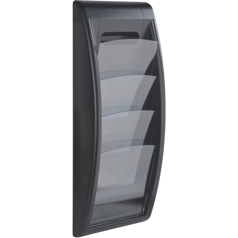 Présentoir mural Quick Fit 4 cases pour format A4