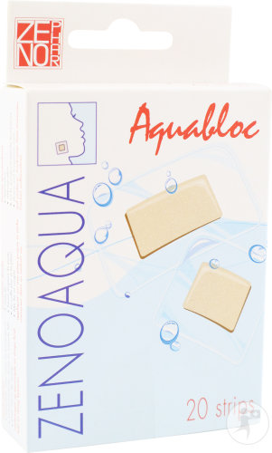 Zenoaqua Aquabloc Pansement Douche Peau Sensible 20 Pièces