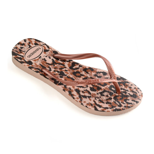 Tongs Femme Slim Animals Rose