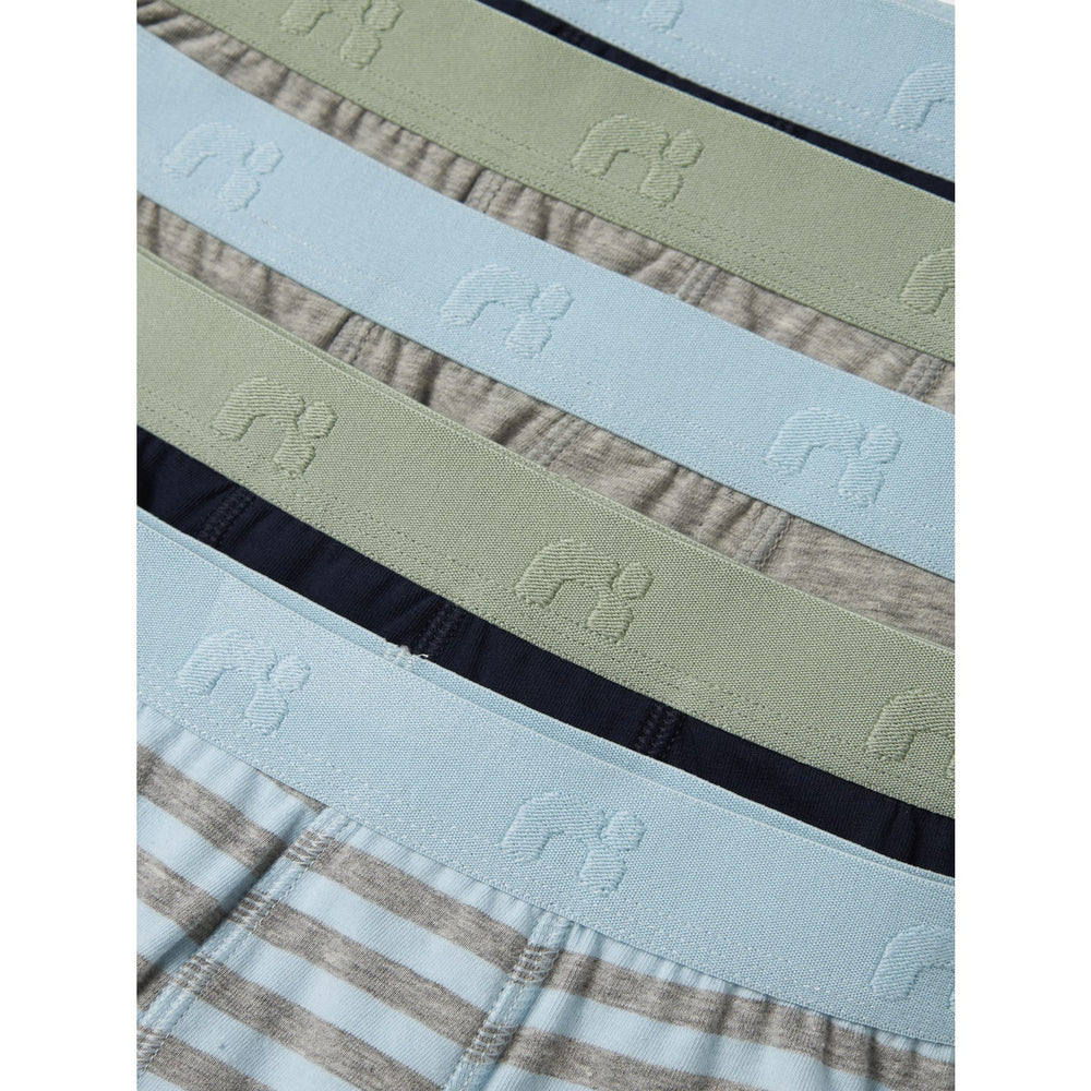 Køb Name It Aquamarine Boxer 5-Pack Aquamarine Noos