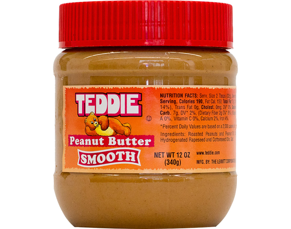 MANTEIGA TEDDIE AMENDOIM CREME 340G