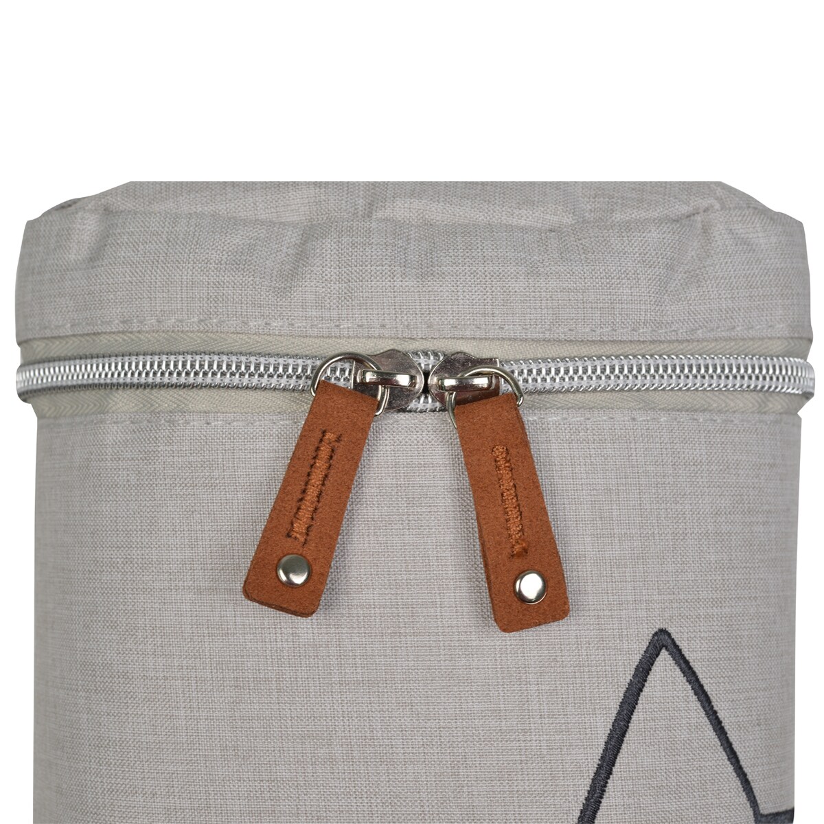 Cangaroo Thermotasche Charlie Thermobox für 2 Babyflaschen Reißverschluss Griff schwarz
