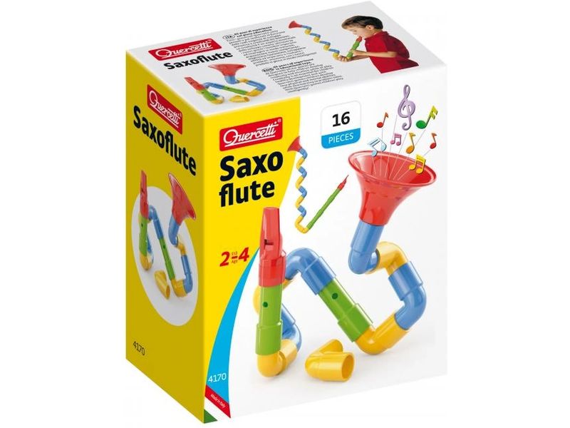 Quercetti Kreative Saxoflöte Kreatives Musikspielzeug