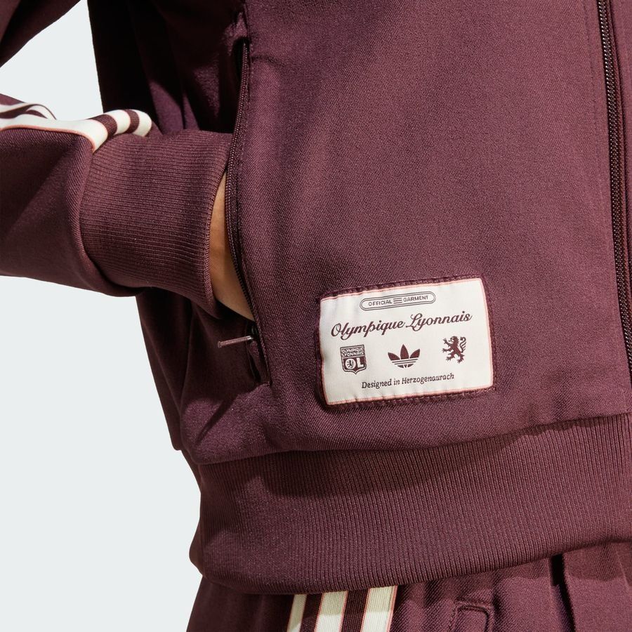 Adidas Original Veste de survêtement Olympique Lyonnais Terrace Icons