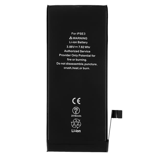 Til iPhone SE (2022) 3,88V 2018mAh Li-ion batteri reservedel