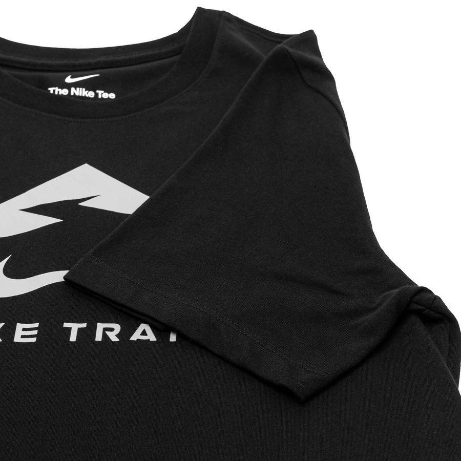 Nike T-shirt Running Dri-FIT Run Trail - Noir