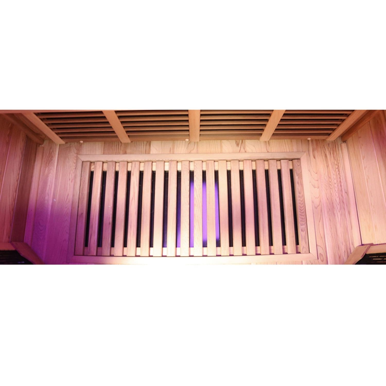 Dewello® Infrarotkabine Infrarotsauna TORONTO 127cm x 106cm inkl. 4 Vollspektrumstrahler, 4 Karbonstrahler, 4 Personen