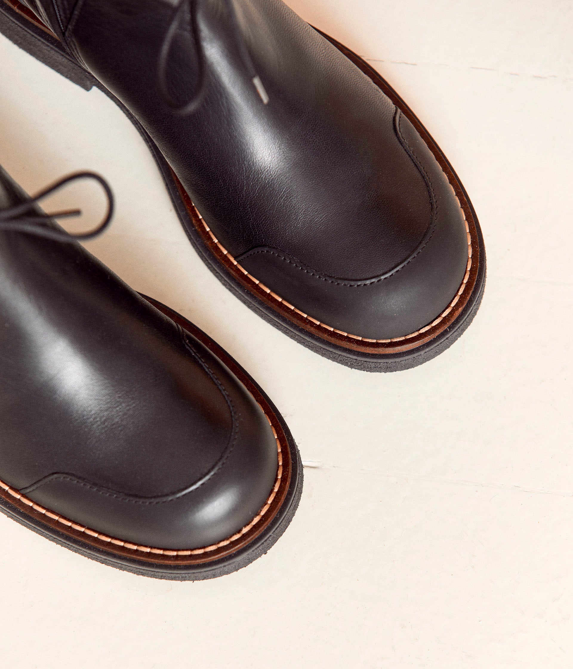 Boots noirs Aliénor