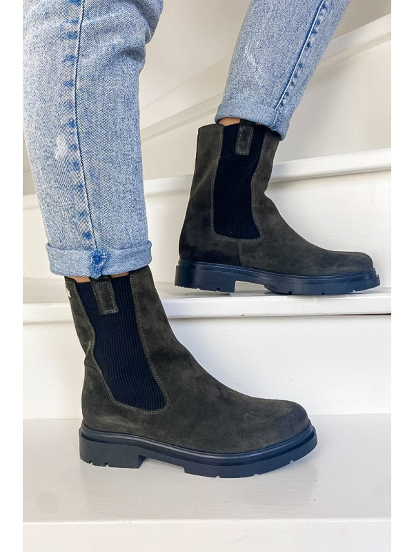 Bottines SLAM Kaki - Les tropéziennes par M. Belarbi