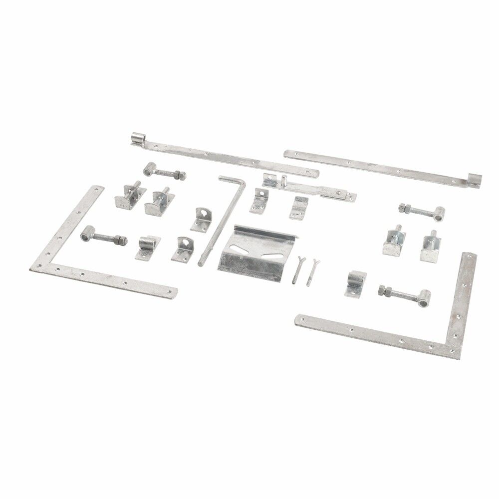 DOBBELPORT PLUS HARMONI 200X140CM HVIT