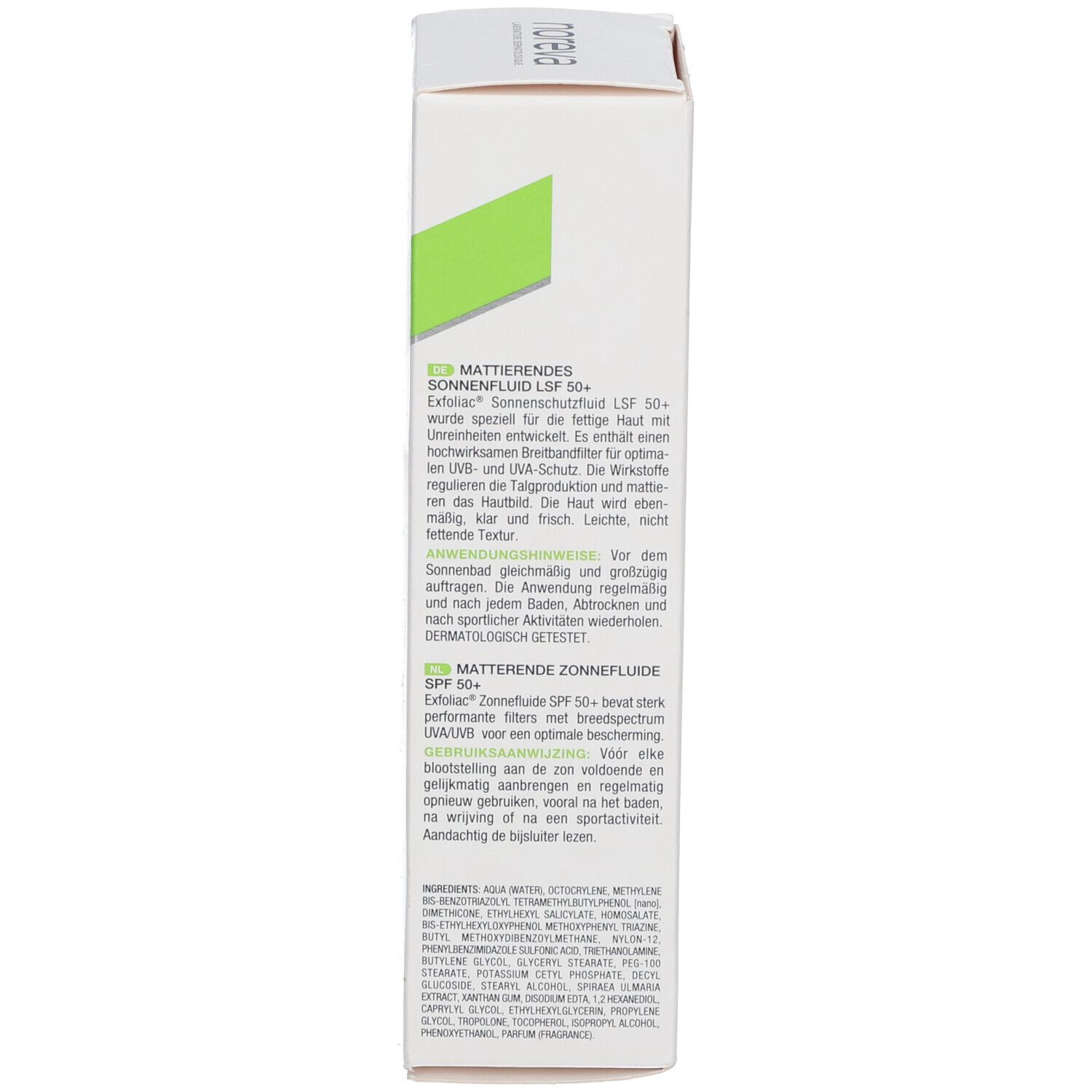 noreva EXFOLIAC® SPF 50+ mattierender Sonnenschutz