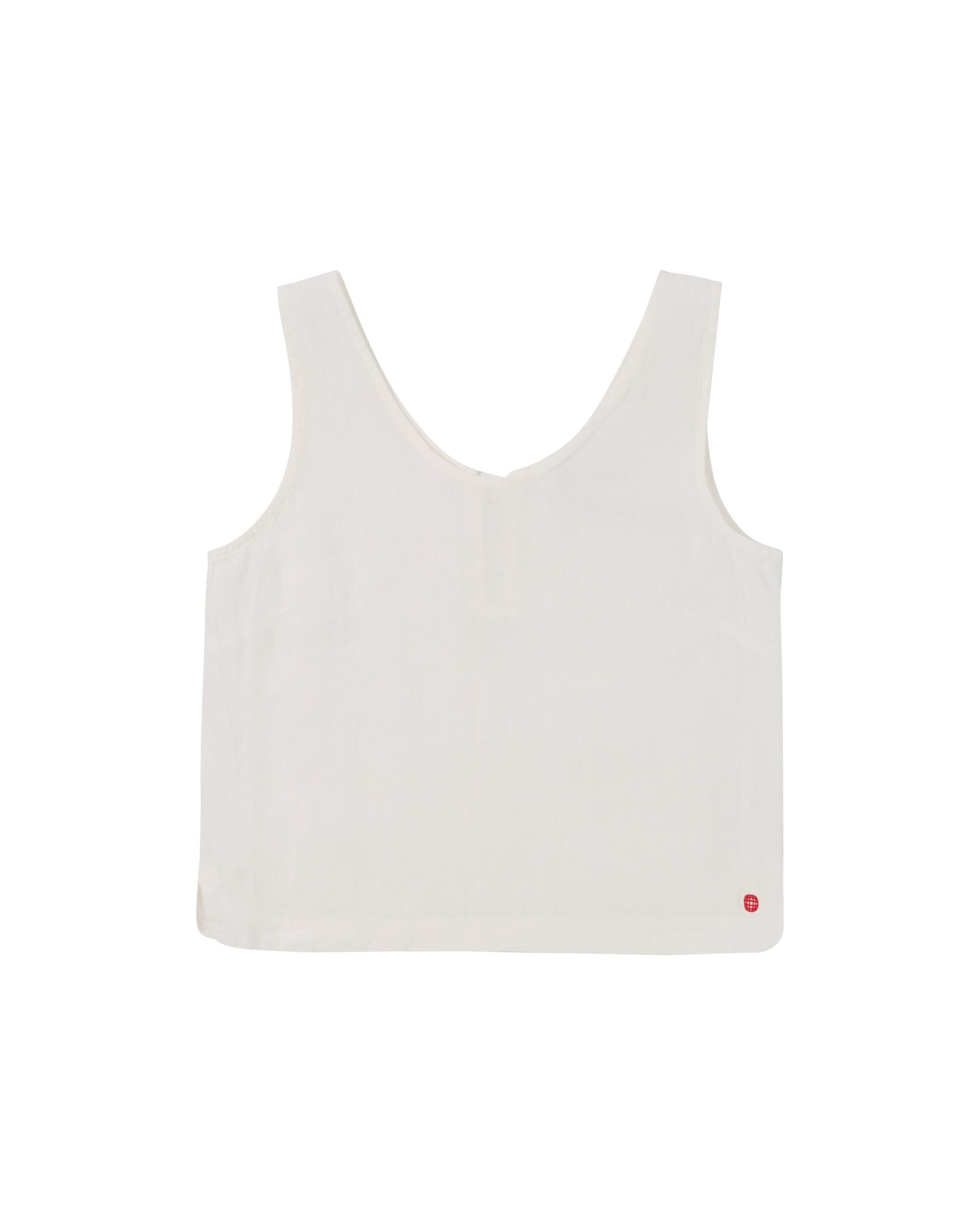 Amundsen Safari Linen Top Womens Natural