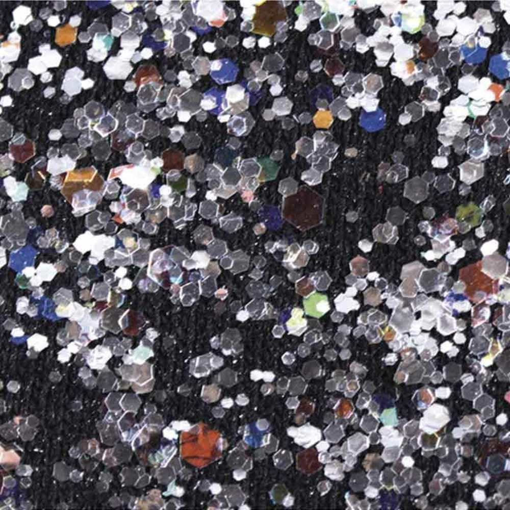 Peinture pour tissus extrême paillettes 59 ml - argent
