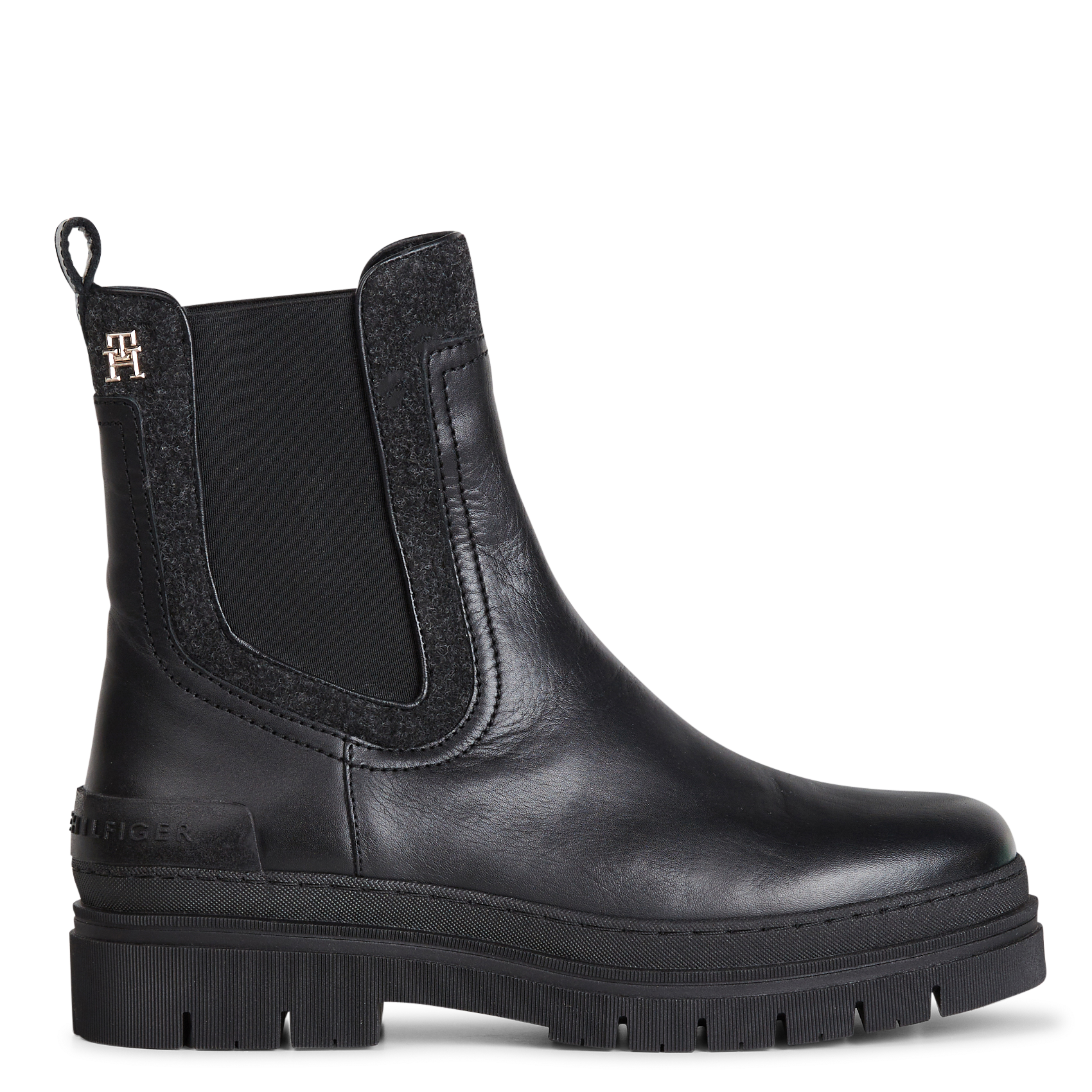 Bottines en cuir | Noir
