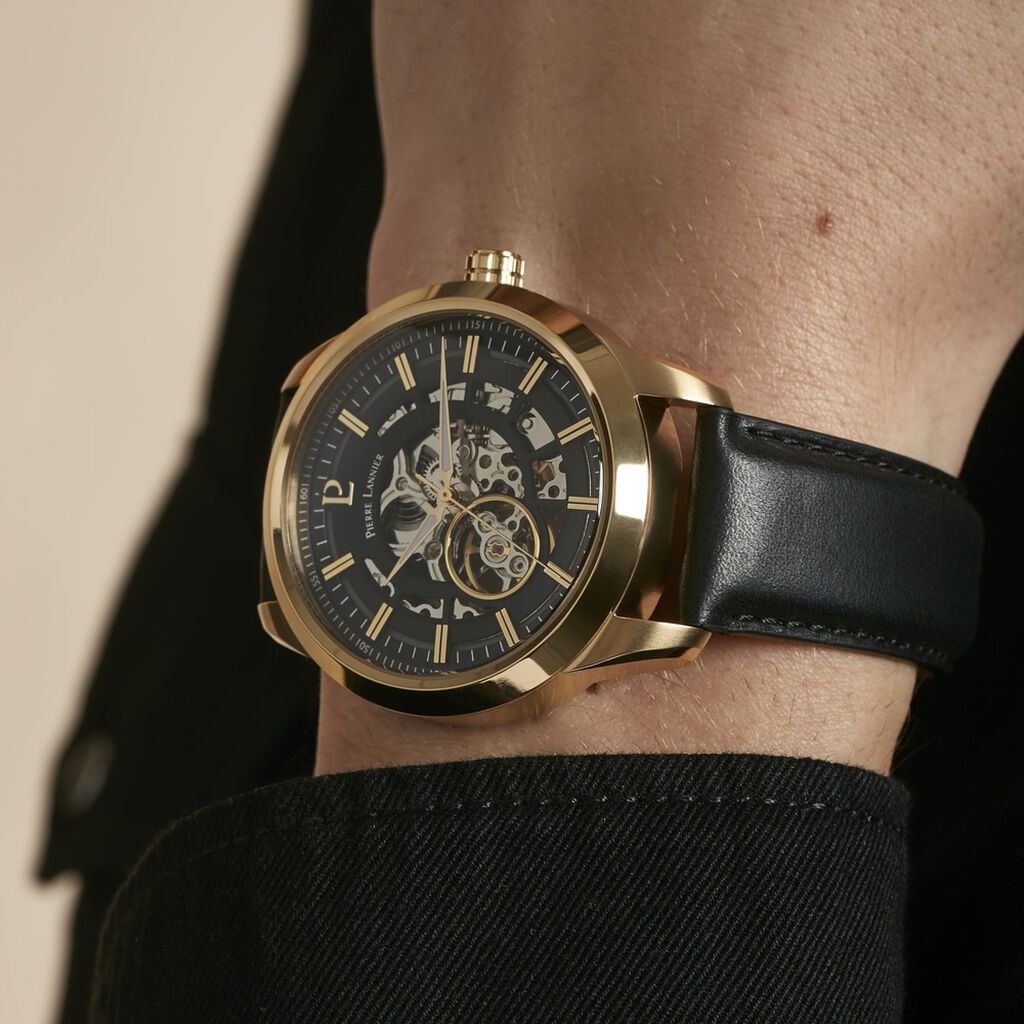 Montre Pierre Lannier Automatic Noir
