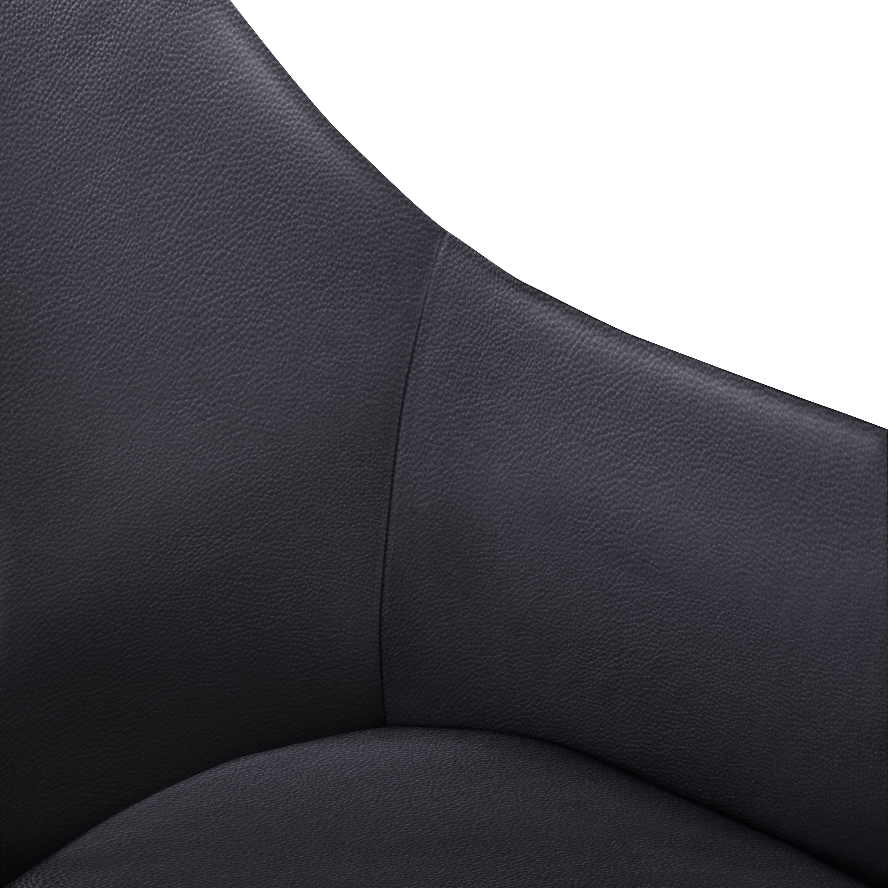 LAYLA Stuhl - Schwarz / B: 56.0 cm x T: 60.0 cm x H: 84.0 cm