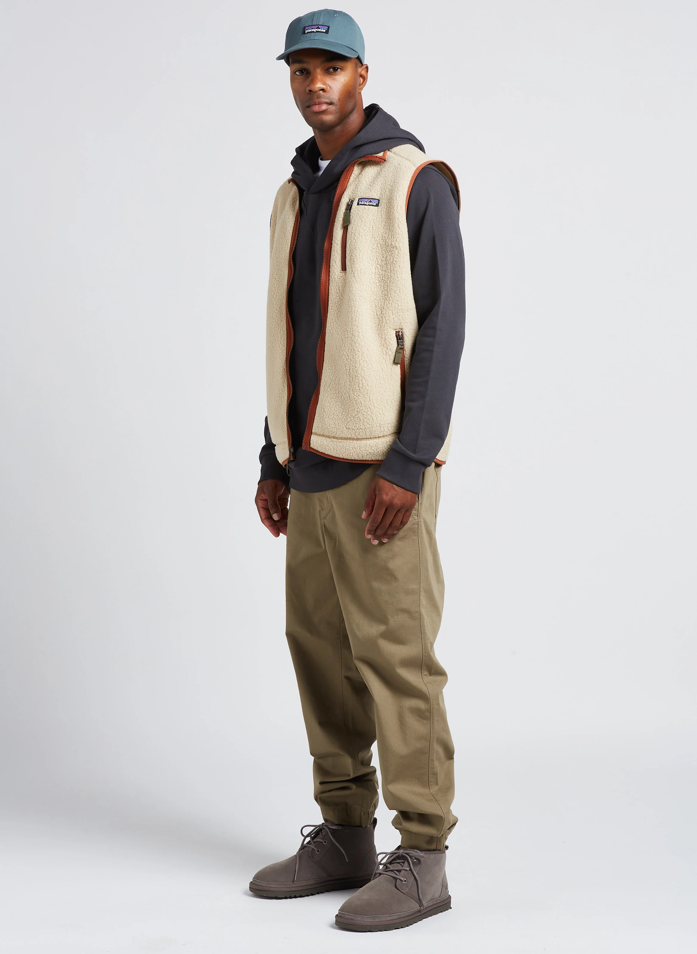 TWILL TRAVELER - Pantalon droit en coton bio mélangé| Vert