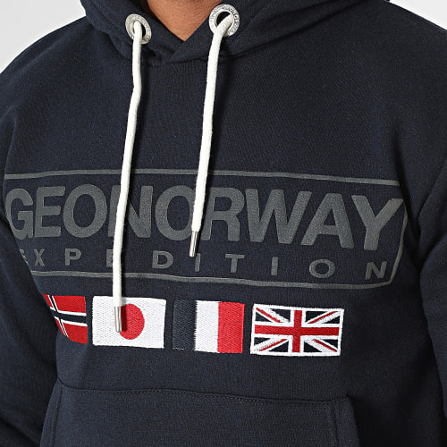 Sweat Capuche Bleu Marine