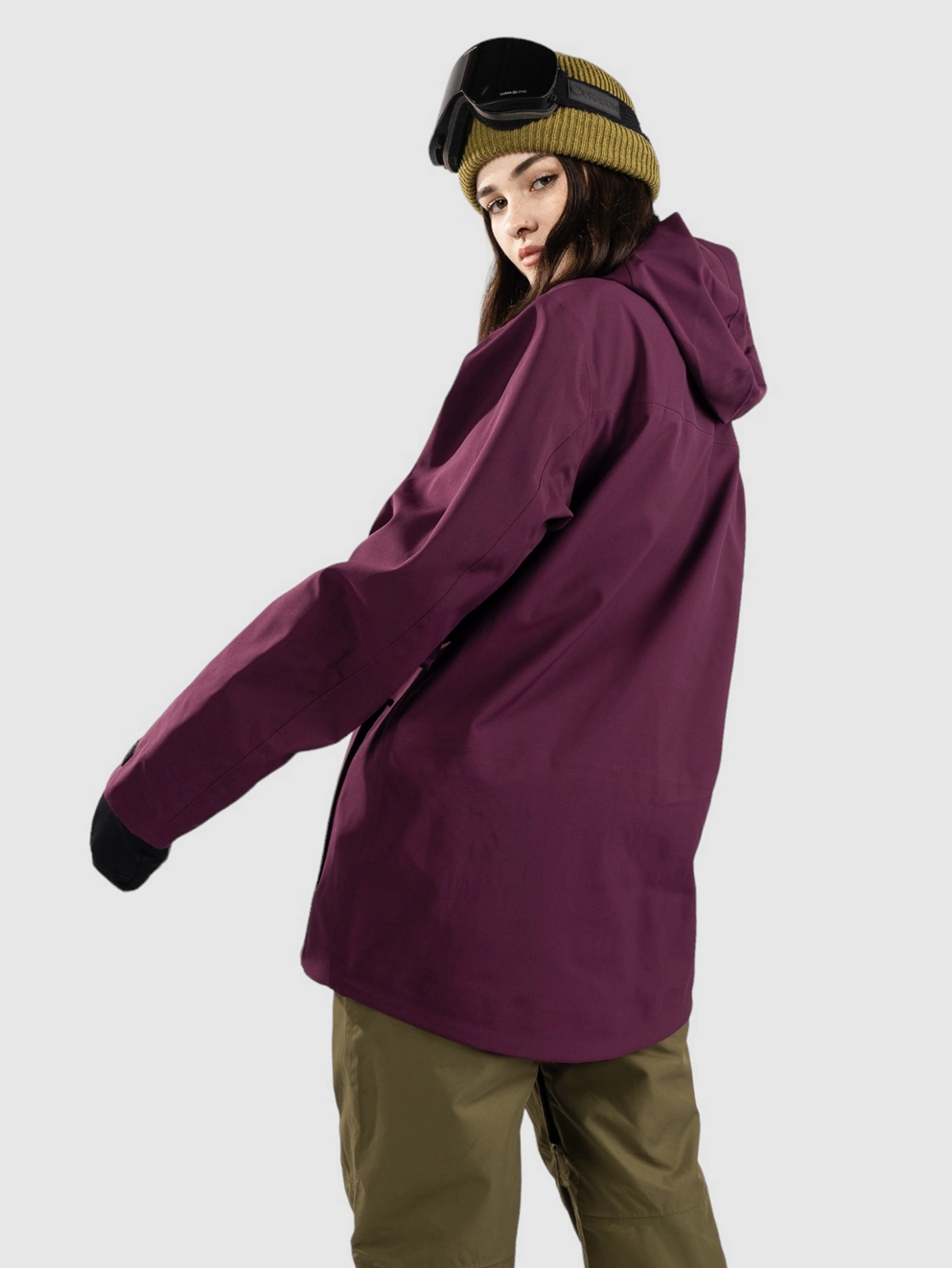 Coal Absaroka 3L Jacket aubergine
