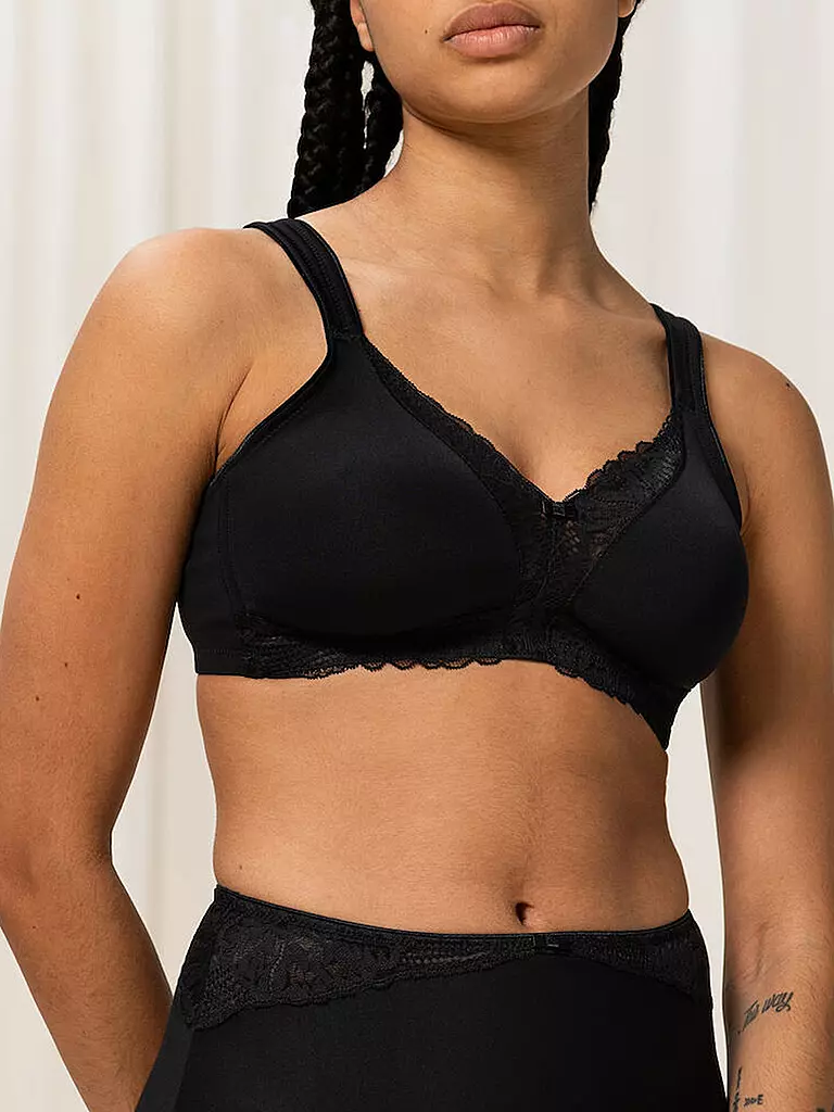 TRIUMPH BH ohne Bügel MODERN LACE black schwarz