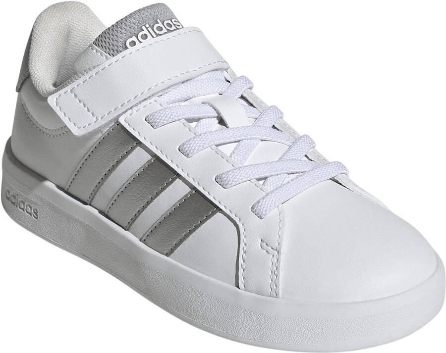 Adidas Sportswear Grand Court 3.0 sneakers wit zilver metallic
