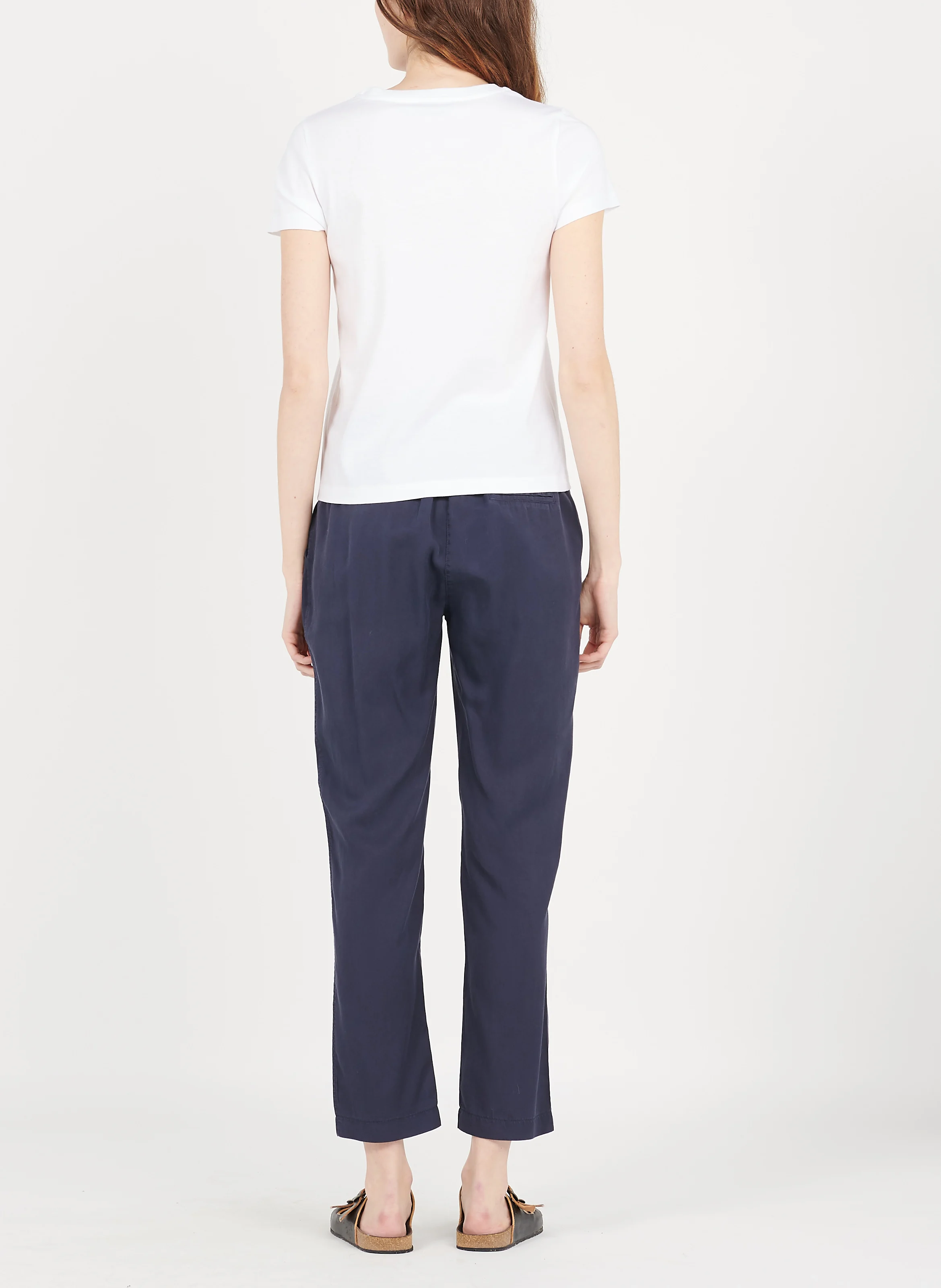 Pantalon droit 7/8ème | Bleu