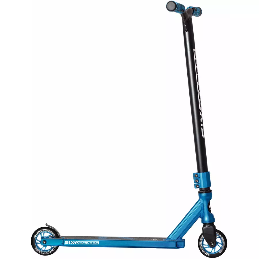 SIX DEGREES Stuntscooter 100 mm blau
