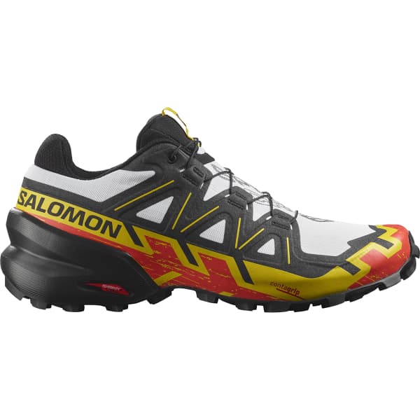 Chaussure trail SALOMON SPEEDCROSS 6 WHITE/BLACK/EMPIRE YELLOW