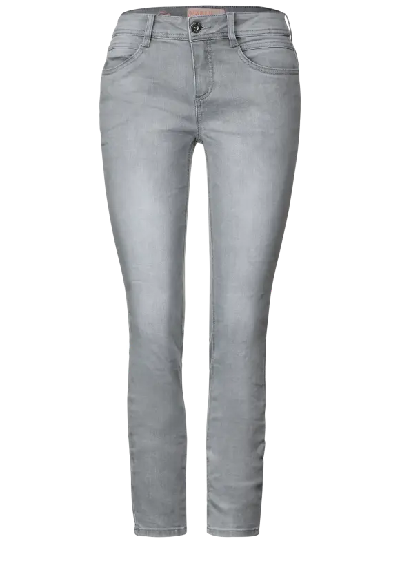Slim Fit Jeans - light grey random wash