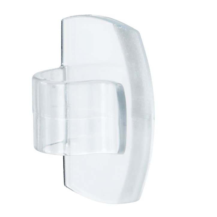 Clips transparents pour illuminations extérieures avec languettes de mousse Command 17017CLR-AW 8 clips + 10 languettes