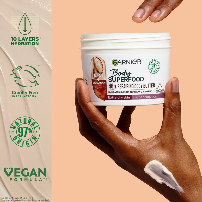 Garnier Body Superfood Cocoa 380 ml