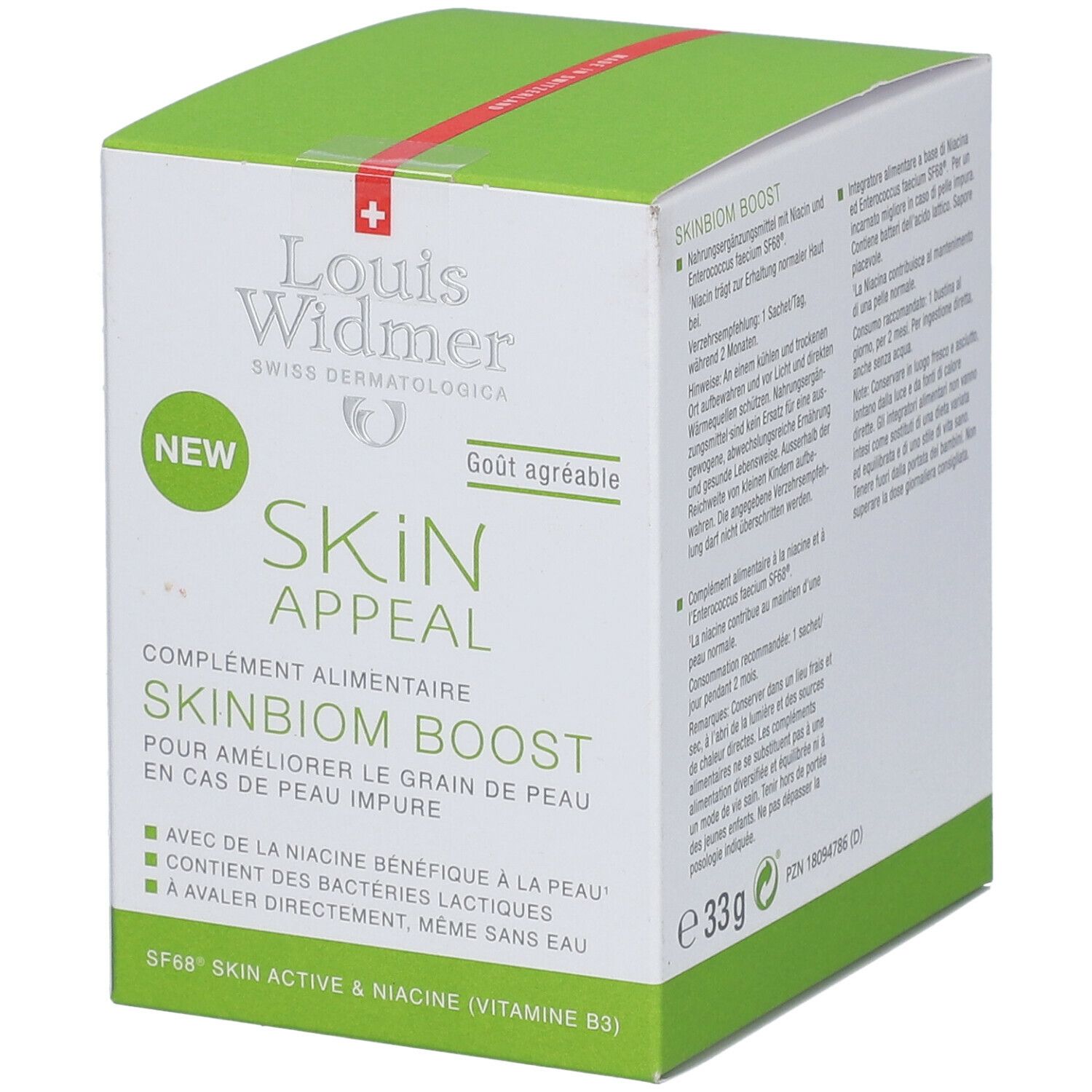 Louis Widmer Skinbiom Boost