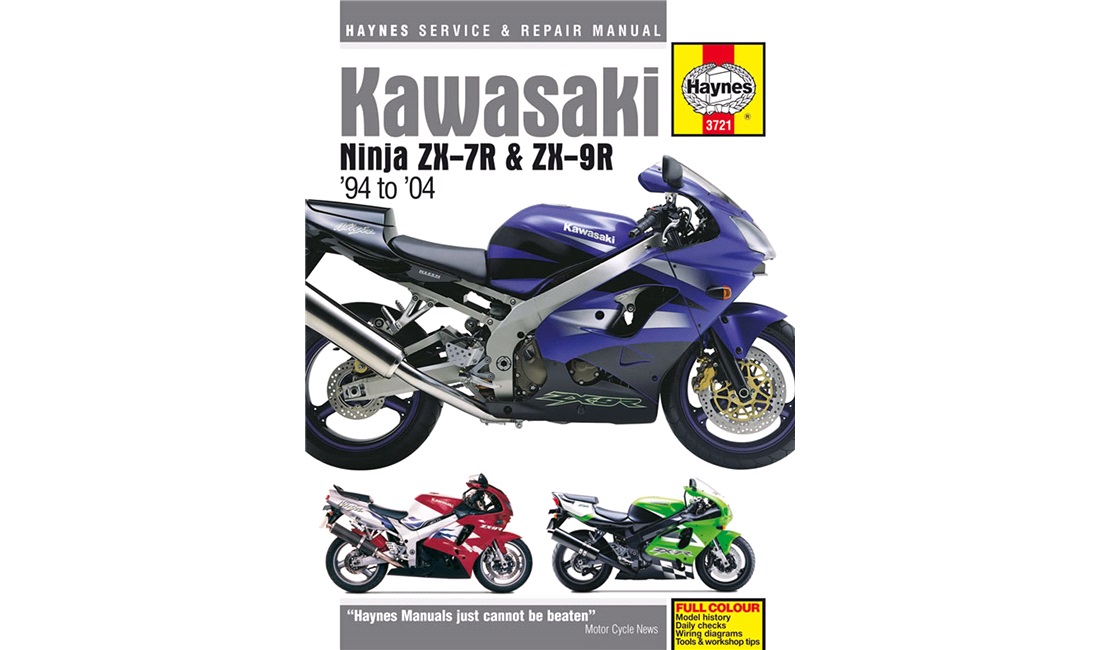Værkstedshåndbog, ZX-7R/9R Ninja 94-04