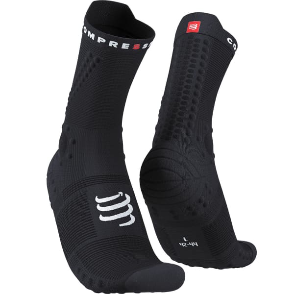 Chaussette running COMPRESSPORT PRO RACING SOCKS V4.0 TRAIL BLACK