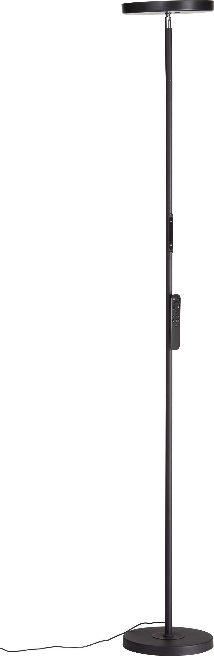 SALERNO Stehleuchte - Schwarz / H: 173.0 cm x D: 25.0 cm