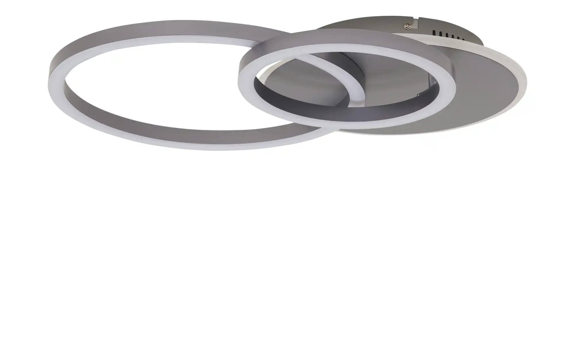 KHG LED-Deckenleuchte,3-flammig, geometrisch, anthrazit