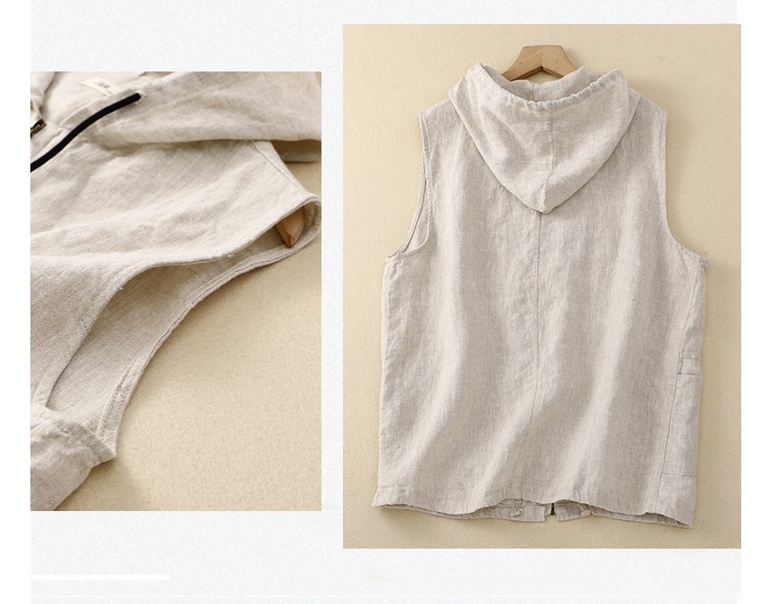 Lewwe - Vest met capuchon en rits