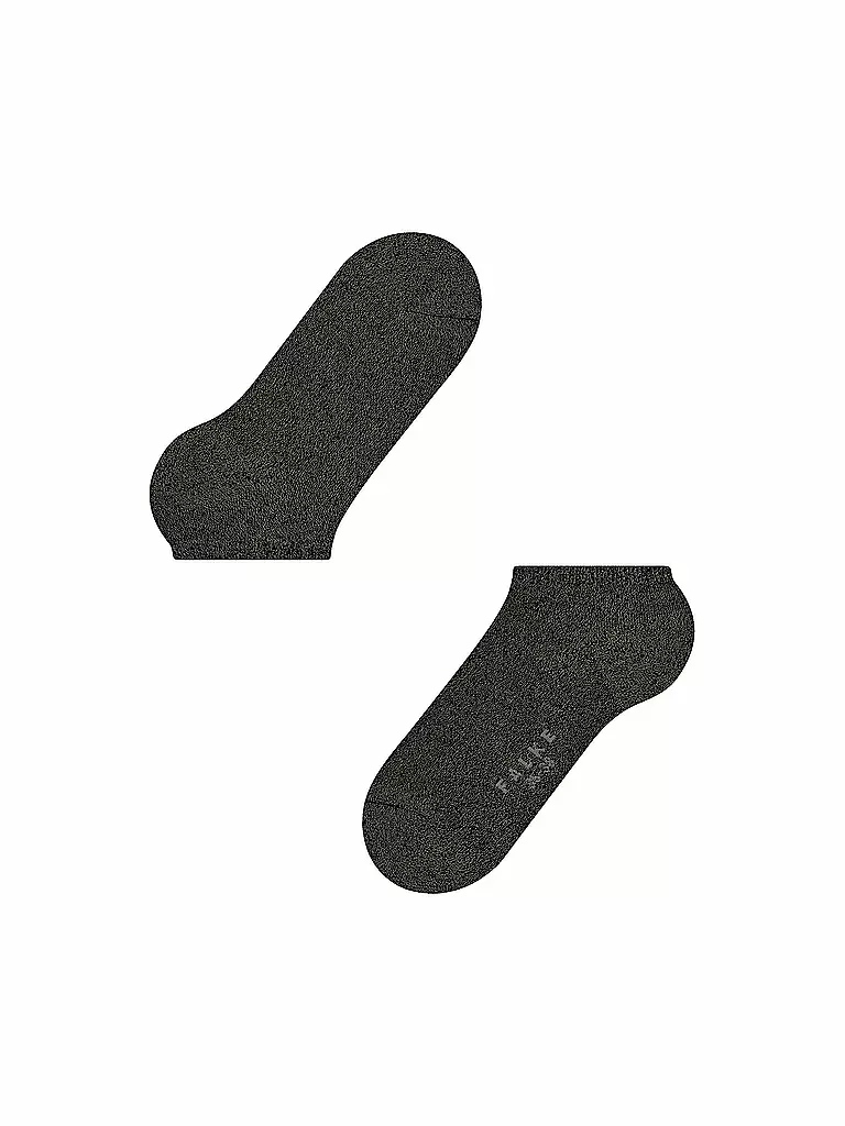 FALKE  Sneakersocken Shiny black schwarz