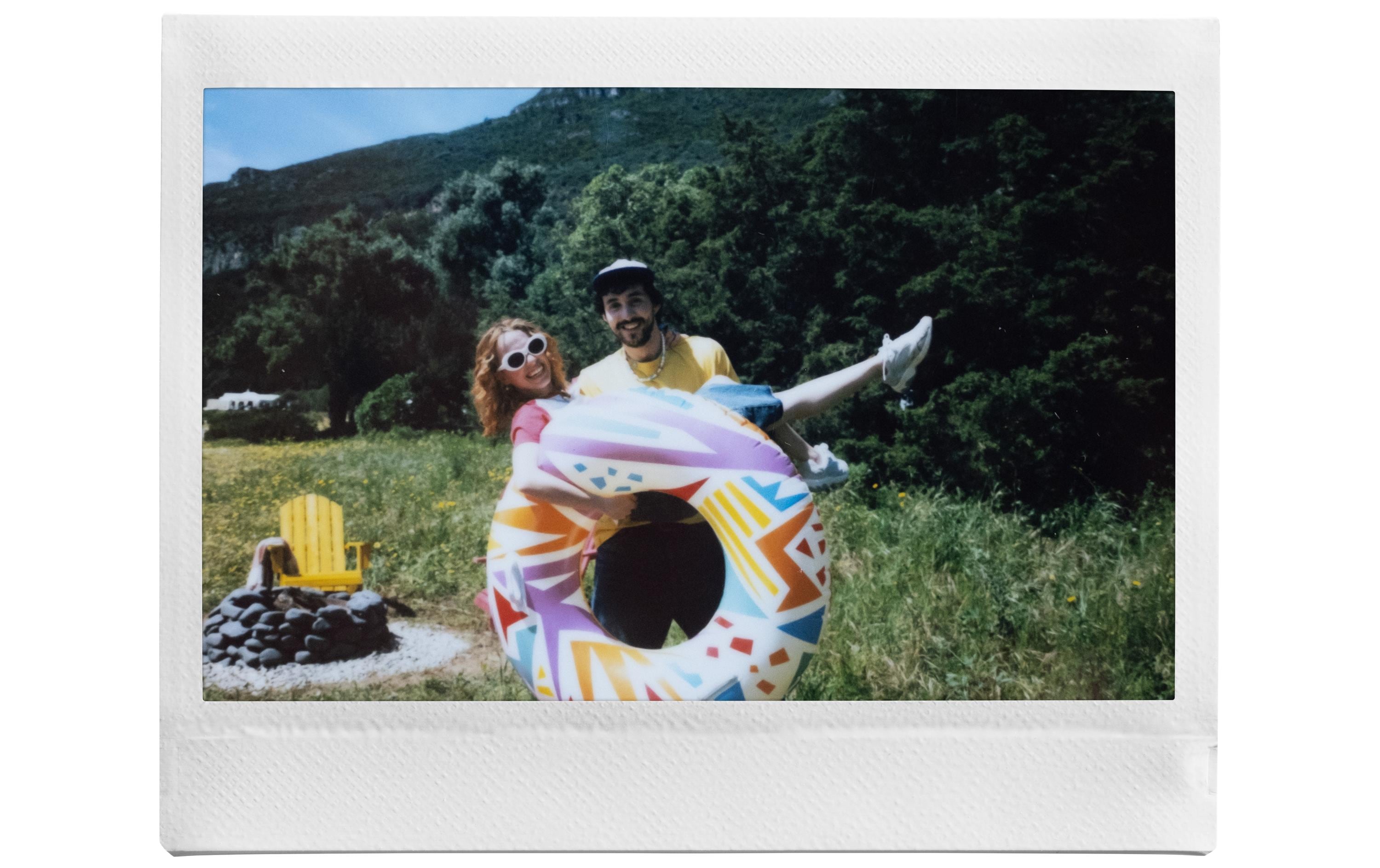 Fotokamera Instax Wide 400 Grün<br>Analoge Grossformat-Sofortbildkamera, mit der Sie alles entdecken können, was breit ist
