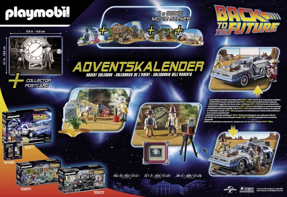 PLAYMOBIL 70576 Adventskalender ''Back to the Future Part III''