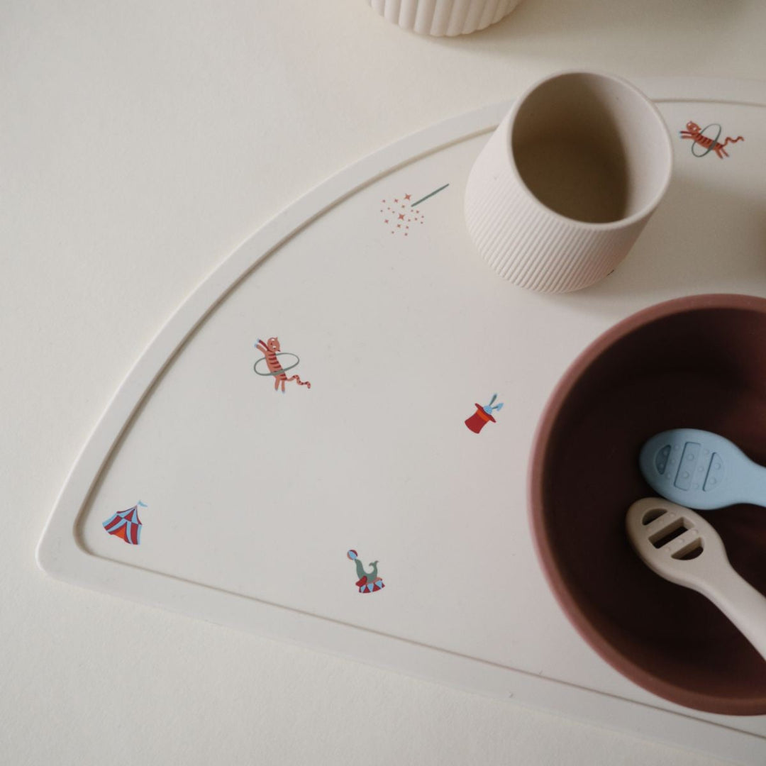 mushie placemat - circus